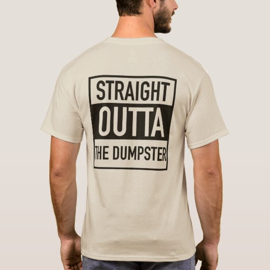 Team Trash Rat T-Shirt (Rückseite)