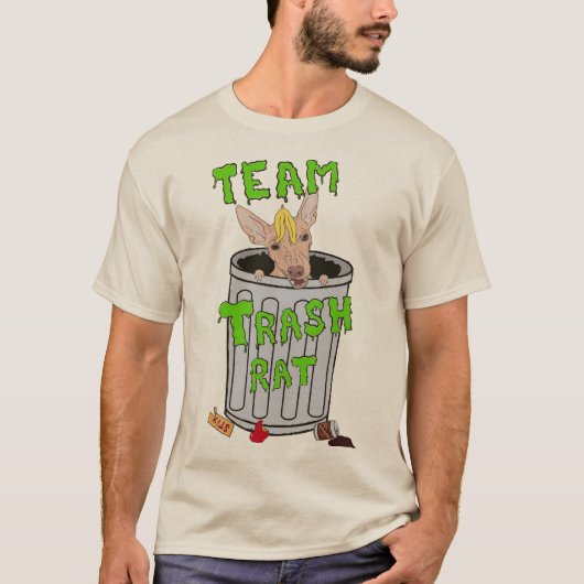 Team Trash Rat T-Shirt (Vorderseite)