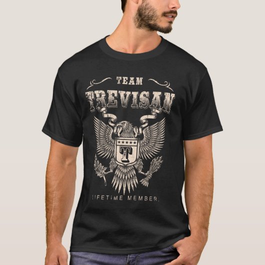 Team Trevisan Lifetime Member - Trevisan Name T-Shirt (Vorderseite)