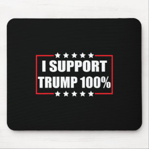 Team Trump Pro Trump Patriotic Ich unterstütze Tru Mousepad