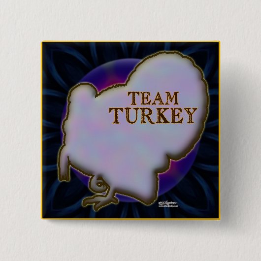 Team Türkei Button (Vorderseite)