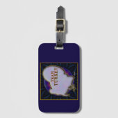 Team Türkei Gepäckanhänger (Vorderseite Vertikal)