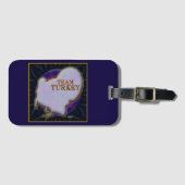 Team Türkei Gepäckanhänger (Vorderseite (Horizontal))