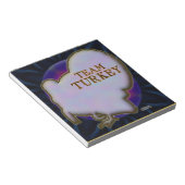 Team Türkei Notizblock (angewinkelt)