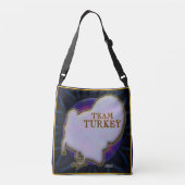 Team Türkei Tragetaschen Mit Langen Trägern (Rückseite)