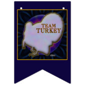 Team Türkei Wimpelkette (Erste Fahne)