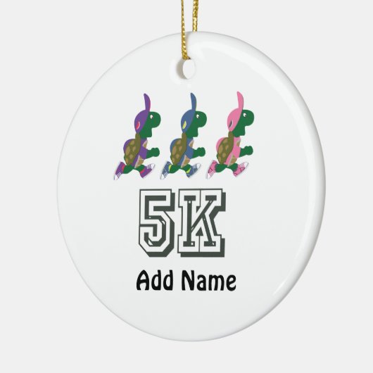 Team Turtle 5K Keramik Ornament (Links)