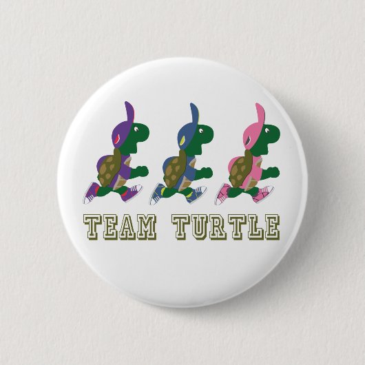 Team Turtle Button (Vorderseite)