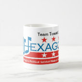 Team tweeten Land-Tasse Kaffeetasse (Mittel)