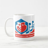 Team tweeten Land-Tasse Kaffeetasse (Links)