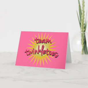 Team Twinkletoes with Starburst Karte