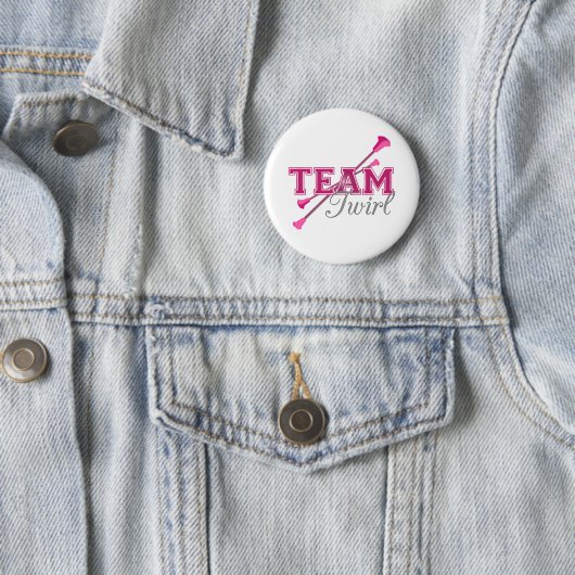 Team Twirl Baton Button (Beispiel)