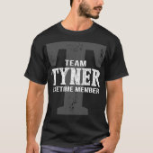 Team TYNER Lifetime-Member T-Shirt (Vorderseite)