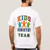 🧸 Team-Typografie für Kinderarbeit 👕 T-Shirt (Rückseite)