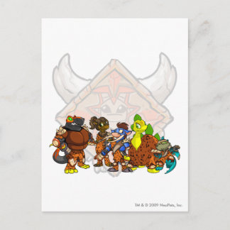 Team Tyrannia Group Postkarte