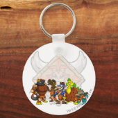 Team Tyrannia Group Schlüsselanhänger (Vorderseite)