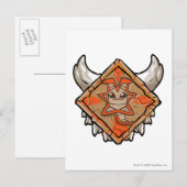 Team Tyrannia Logo Postkarte (Vorne/Hinten)