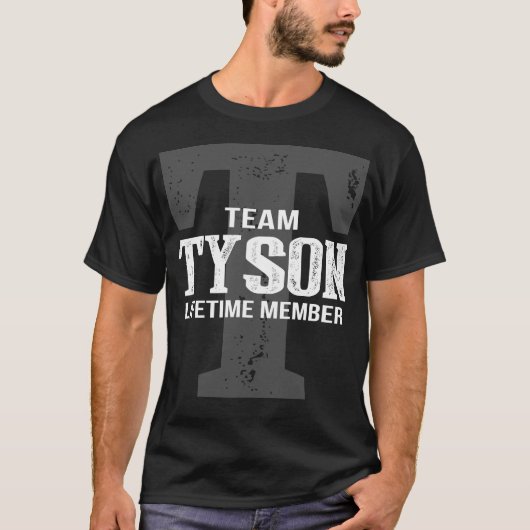 Team TYSON Lifetime-Member T-Shirt (Vorderseite)