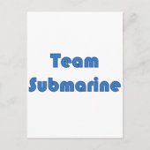 Team U-Boot Postkarte (Vorderseite)