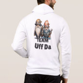 Team Uff Da Hoodie (Rückseite)