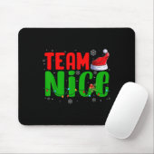 Team Unartig Netter Weihnachtsmannhut Lustiges Wei Mousepad (Mit Mouse)