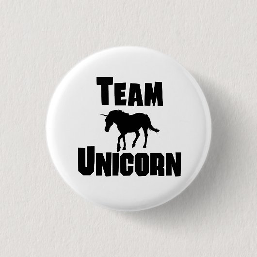 Team Unicorn Button (Vorderseite)