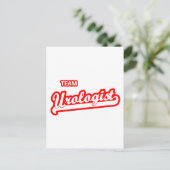 Team Urologist Postkarte (Stehend Vorderseite)