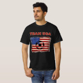 Team USA 2026 Distressed Flag Soccer Game Day T-Shirt (Vorne ganz)