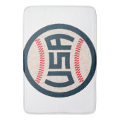 Team USA Baseball Badematte (Vorderseite Vertikal)