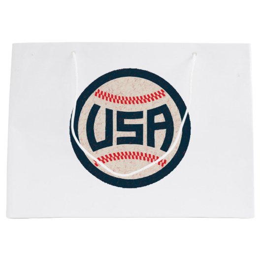 Team USA Baseball Große Geschenktüte (Vorderseite)