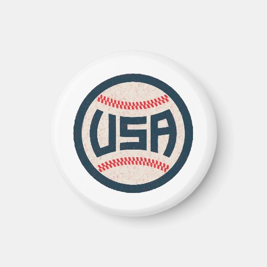 Team USA Baseball Magnet (Vorne)