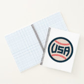 Team USA Baseball Notizblock (Innenseite)