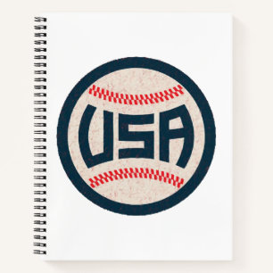 Team USA Baseball Notizblock