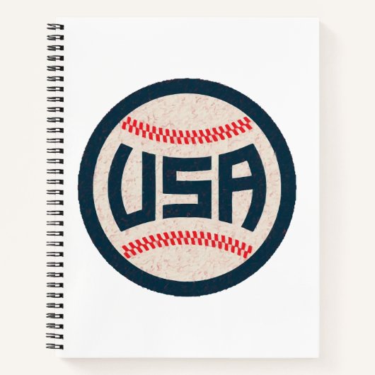 Team USA Baseball Notizblock (Vorderseite)
