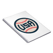 Team USA Baseball Notizblock (Rechte Seite)