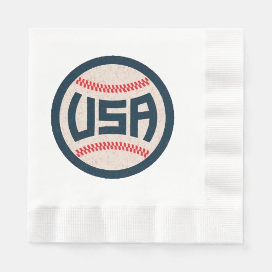 Team USA Baseball Serviette (Vorderseite)