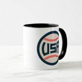 Team USA Baseball Tasse (VorderseiteRechts)