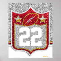 Team USA Sports Red and Gold Uni Football