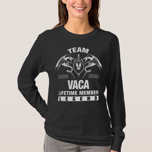Team Vaca Lifetime-Mitglied T-Shirt (Vorderseite)
