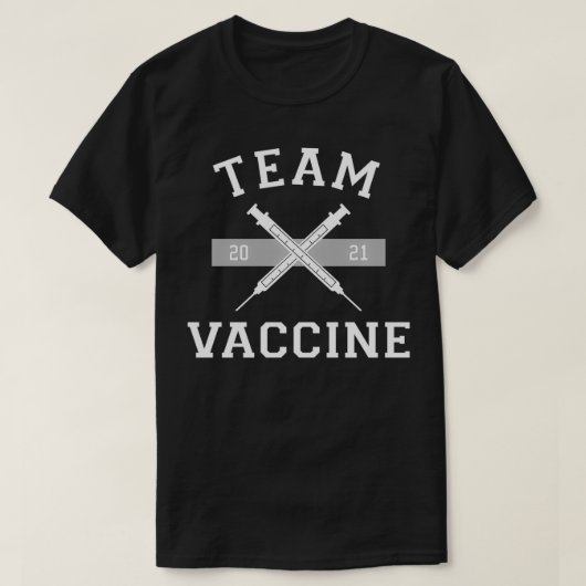 Team Vaccine Vaccinated Pro Vaccination 2021 Docto T-Shirt (Design vorne)