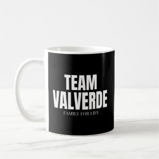 Team Valverde Familien Proud Mitglied Valverde Fam Kaffeetasse