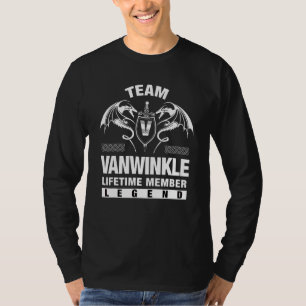 Team Vanwinkle Lebenslanges Mitglied T-Shirt