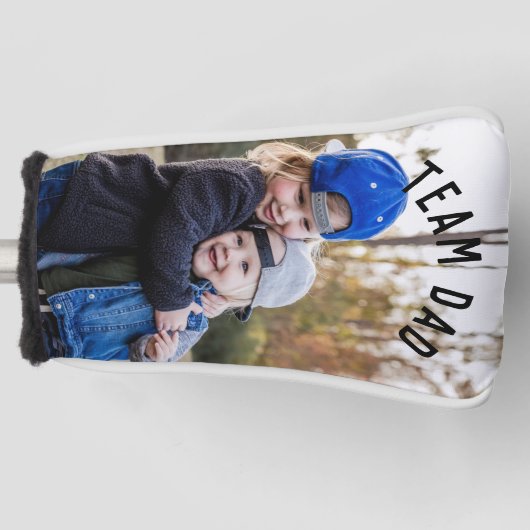 Team Vater Children Foto Golf Headcover (Vorderseite)