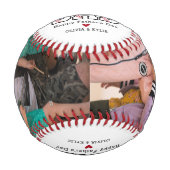 Team Vater Custom Foto Baseball (Vorderseite)