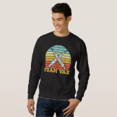 Team Vax Pro Impfstoff dank wissenschaftlicher Imp Sweatshirt (Vorne ganz)