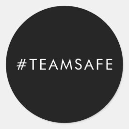 Team Vax Pro Impfstoff Schwarz Sticker Design