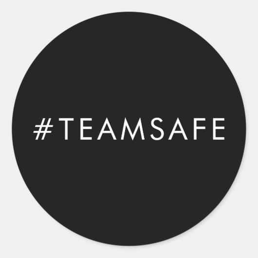 Team Vax Pro Vaccine Black Sticker Design (Vorderseite)