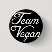 Team vegan button (Vorderseite)