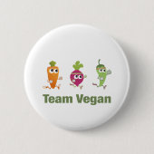 Team Vegan Button (Vorderseite)