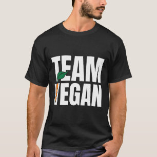 Team Vegan gesunde pflanzliche Ernährung Veggie T-Shirt